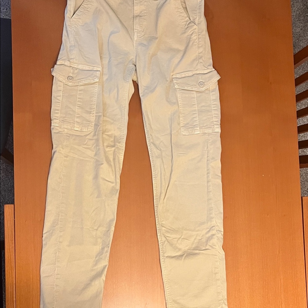 Women’s Tan Regular Cargo Pants